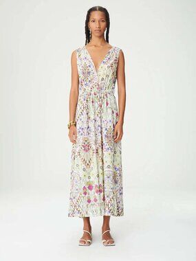Maria Cher Esquel Maren Long Dress Size L